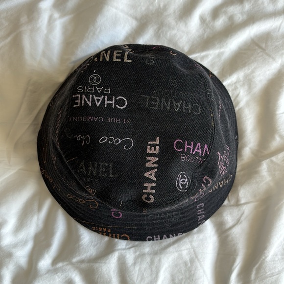 Chanel Denim Bucket Hat - Picture 3 of 4